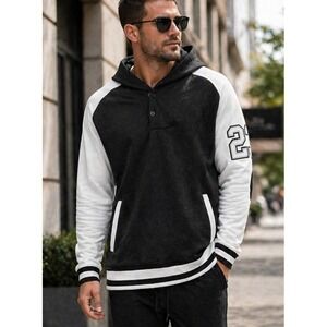 Jordan Mens Varsity Shawl Hoodie 2XL Colorblock Jumpman Preppy Sporty Streetwear
